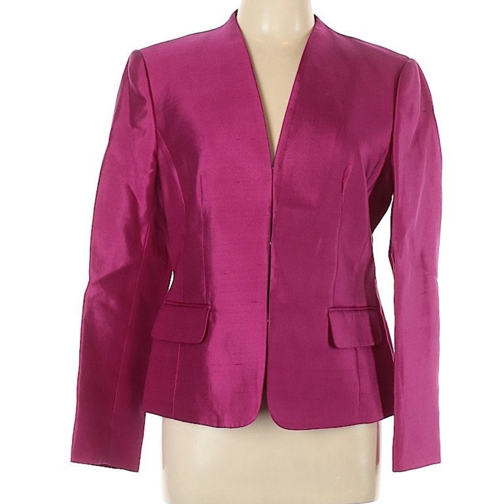 Jones New York silk blazer